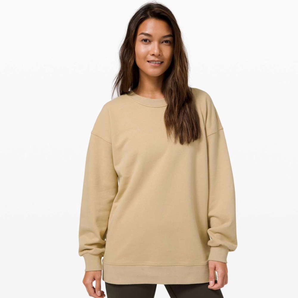 Lululemon | Perfectly‎ Oversized Crew Tan